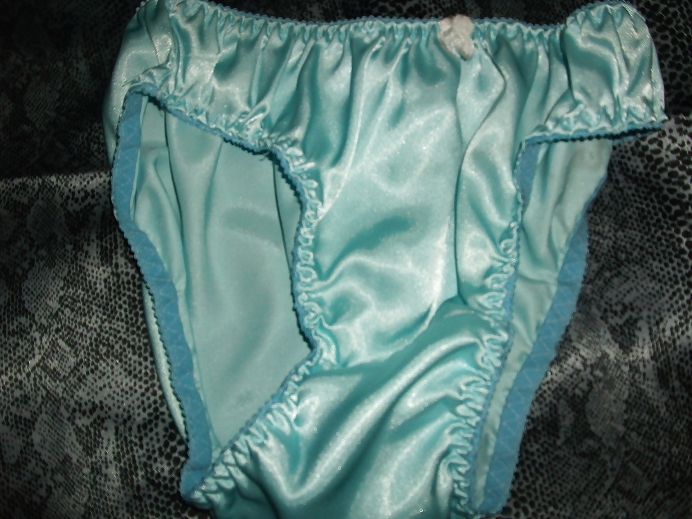 A selection of my wife&#039;s silky satin panties #106828188