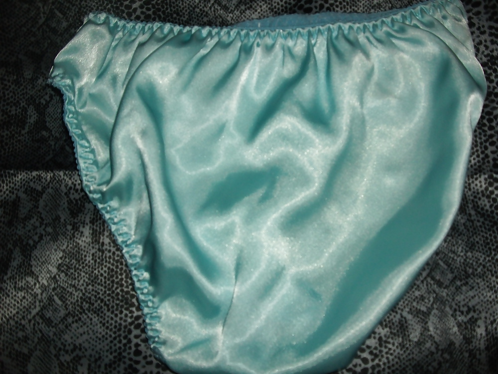 A selection of my wife&#039;s silky satin panties #106828190