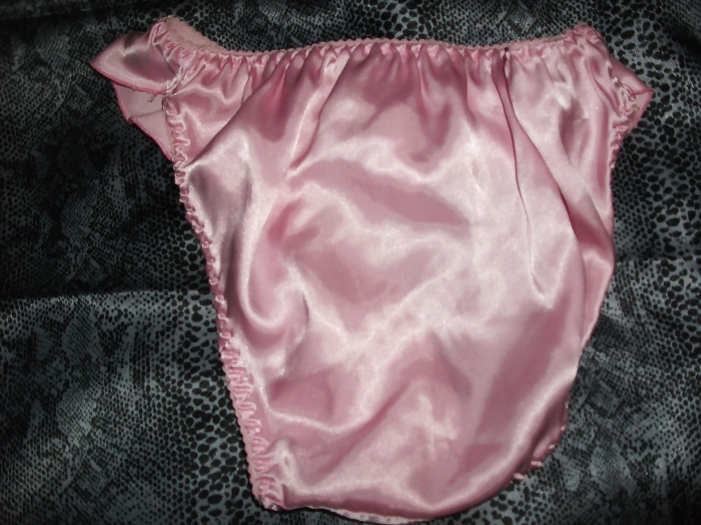 A selection of my wife&#039;s silky satin panties #106828195
