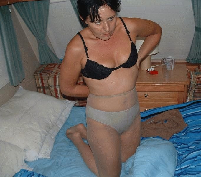 sexy matures in grey pantyhose #99749850