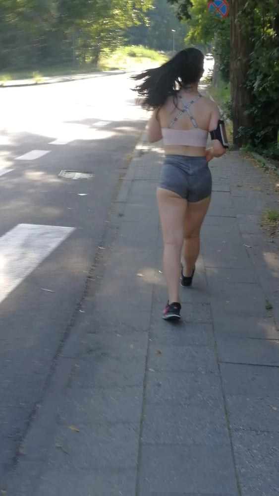Polish teen bitch running #87437055
