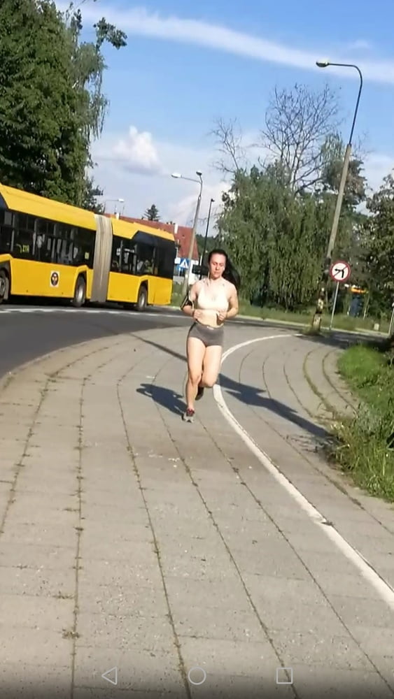 Polish teen bitch running #87437072