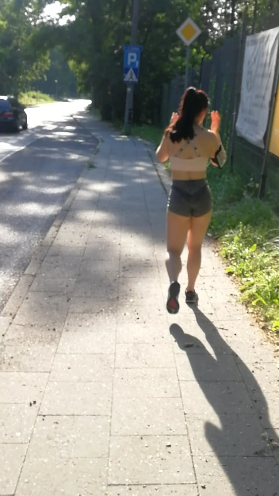 Polish teen bitch running #87437079