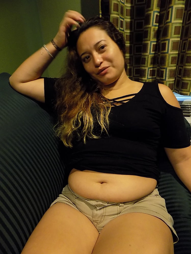 Chubby Belly Latina After Lunch #82921649