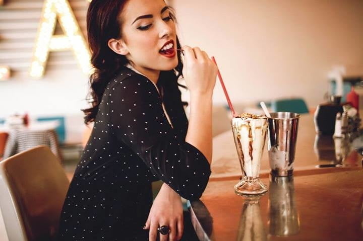 Kenna - busty brunette part-time model
 #93644718