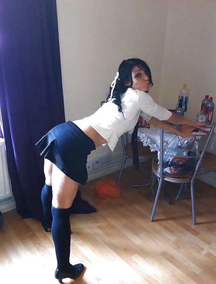 Dressed as a schoolgirl 04 #104493498