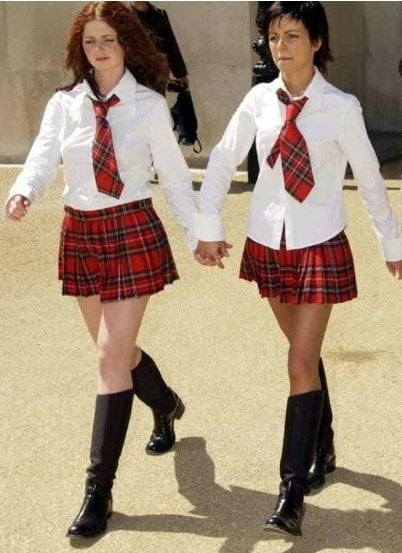Dressed as a schoolgirl 04 #104493622