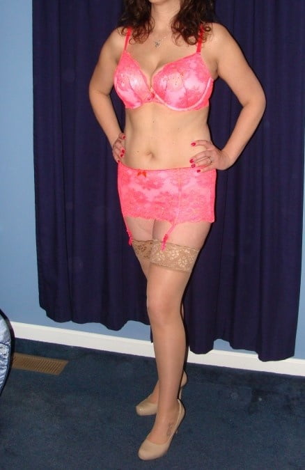 Matures in pink lingerie #101459868