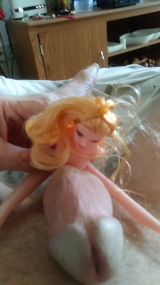 Barbie doll gets cum bath #106888879