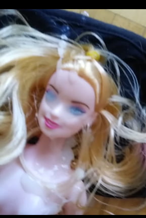 Barbie doll gets cum bath #106888908
