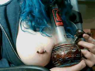 Smoking Sexy Tabako Weed Hooker Joint  Gif Mix #103310091