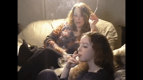 Smoking Sexy Tabako Weed Hooker Joint  Gif Mix #103310492