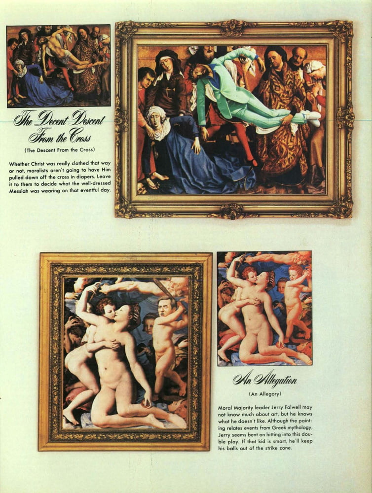 Hustler magazine (décembre 1981) : uniquement des photos de nus
 #95766607