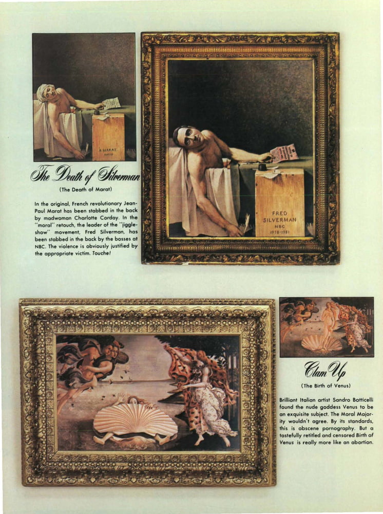 Hustler magazine (décembre 1981) : uniquement des photos de nus
 #95766609