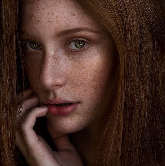 Redhead and freckles #104930323