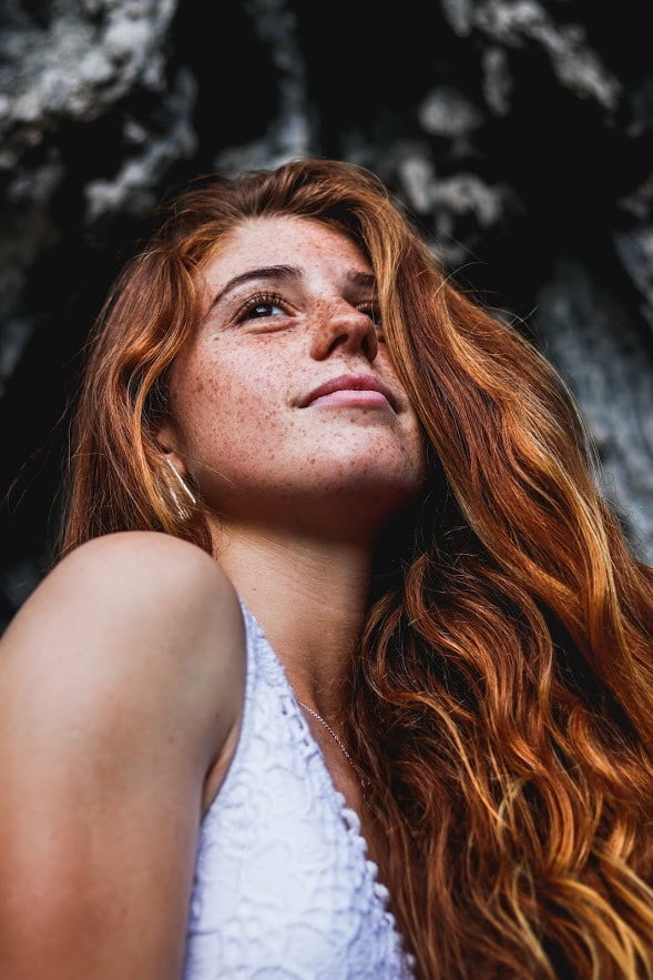 Redhead and freckles #104930344
