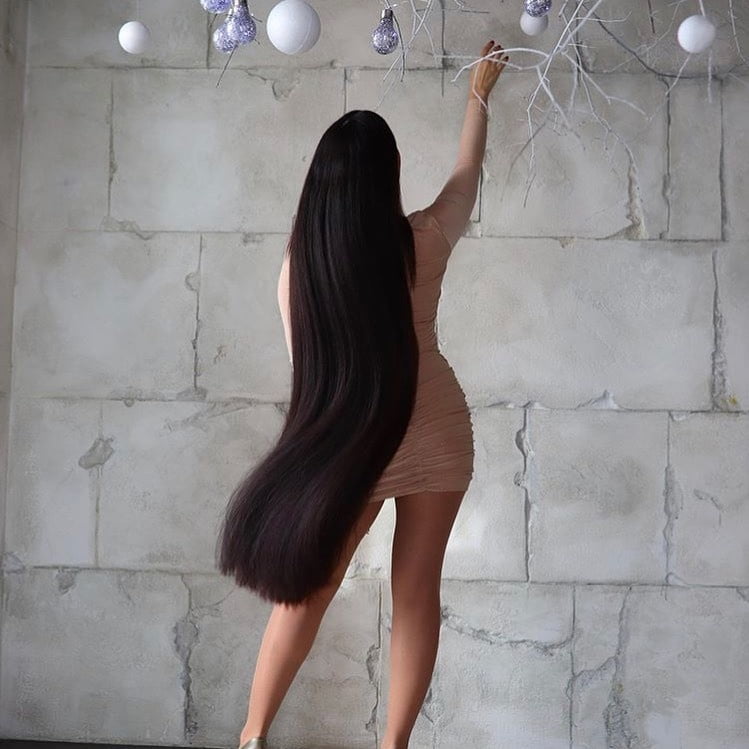 Sexy lange Haare Rapunzels
 #95465092