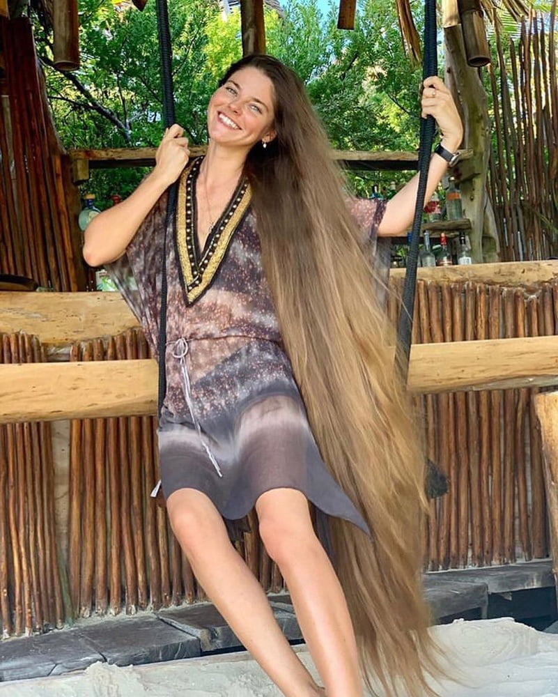 Sexy Long Hair Rapunzels #95465301