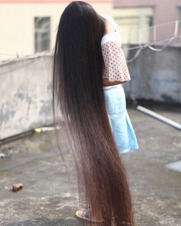 Sexy Long Hair Rapunzels #95465304