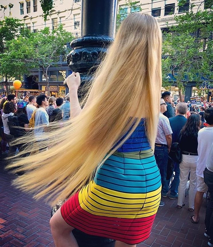 Rapunzel sexy capelli lunghi
 #95465490