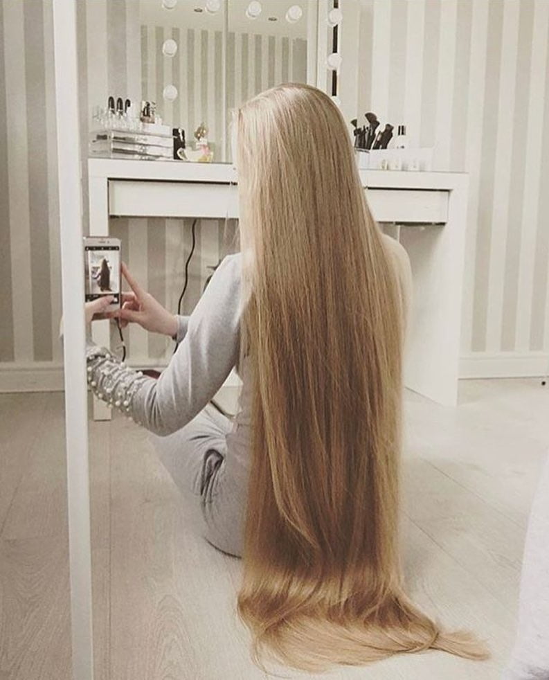 Sexy Long Hair Rapunzels #95465649