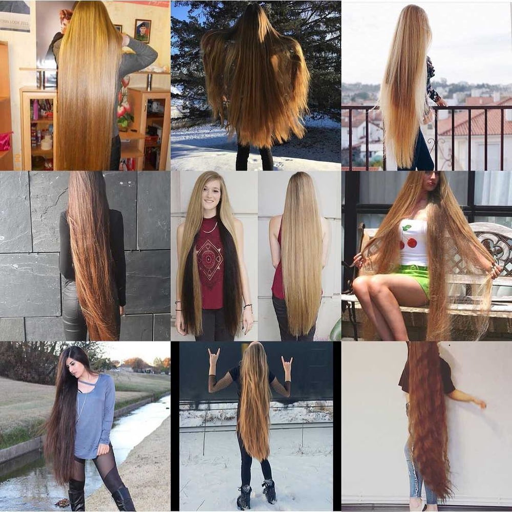Sexy Long Hair Rapunzels #95465679