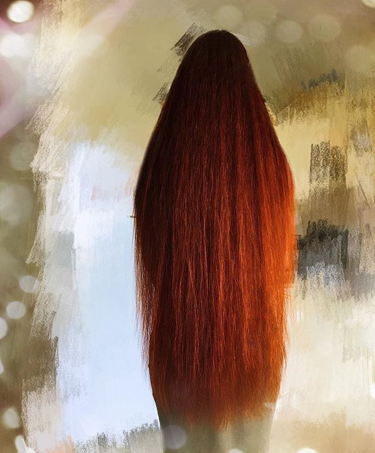 Cheveux longs sexy rapunzels
 #95465682