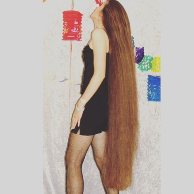 Sexy Long Hair Rapunzels #95465693