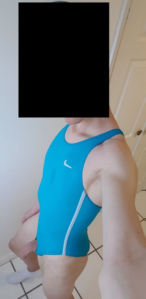 Nike blue onepiece swimsuit #106825982