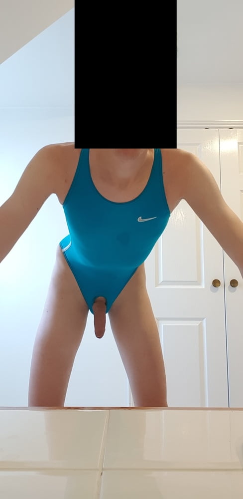 Nike blue onepiece swimsuit #106825989