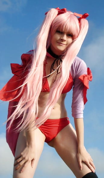 Sexy Swimsuit Cosplay #96862843