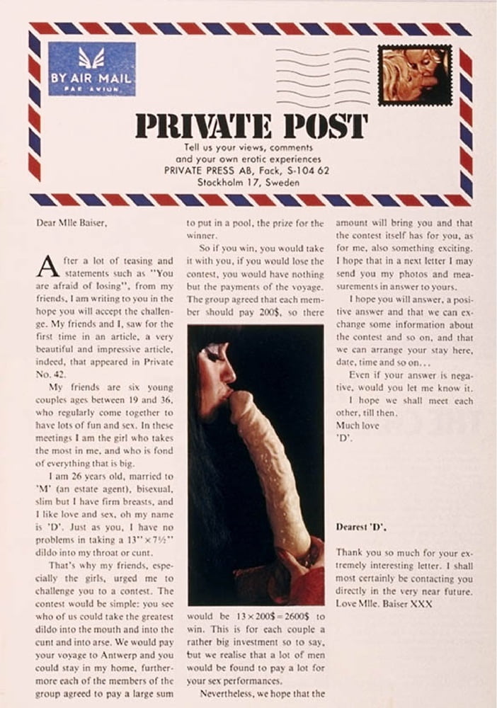 Vintage Retro Porno - Private Magazine - 043 #92195472
