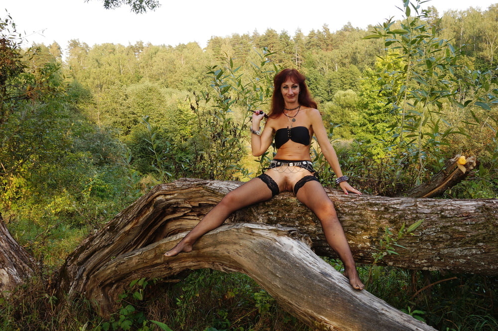 near the fallen tree #107097241