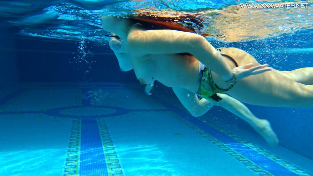 Sheril and Diana Rius Underwater Swimming Pool Erotics #106700919