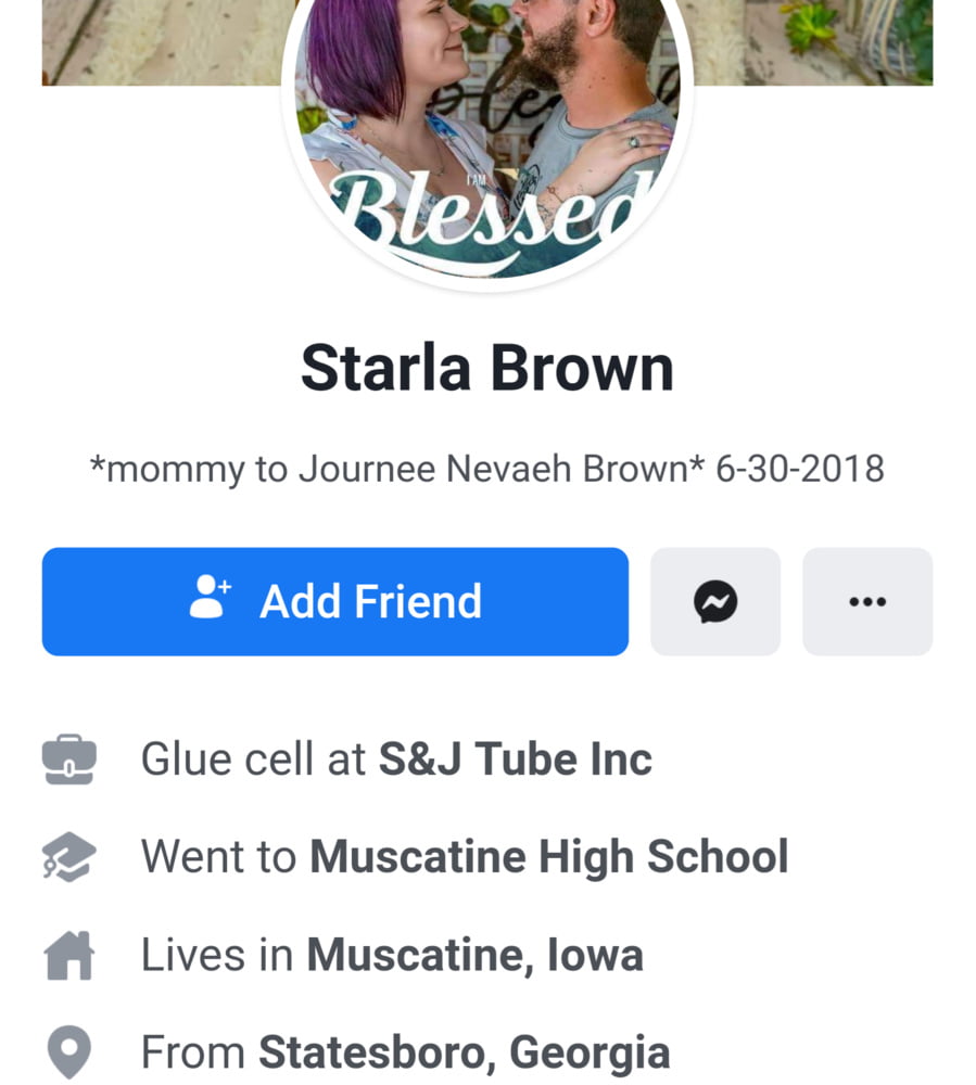 Starla Brown Iowa slut #93751638