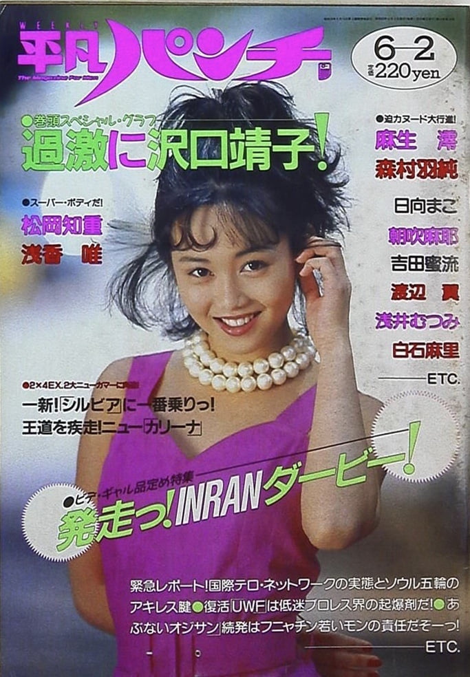 Heibon Punch Weekly 1988 #92711164