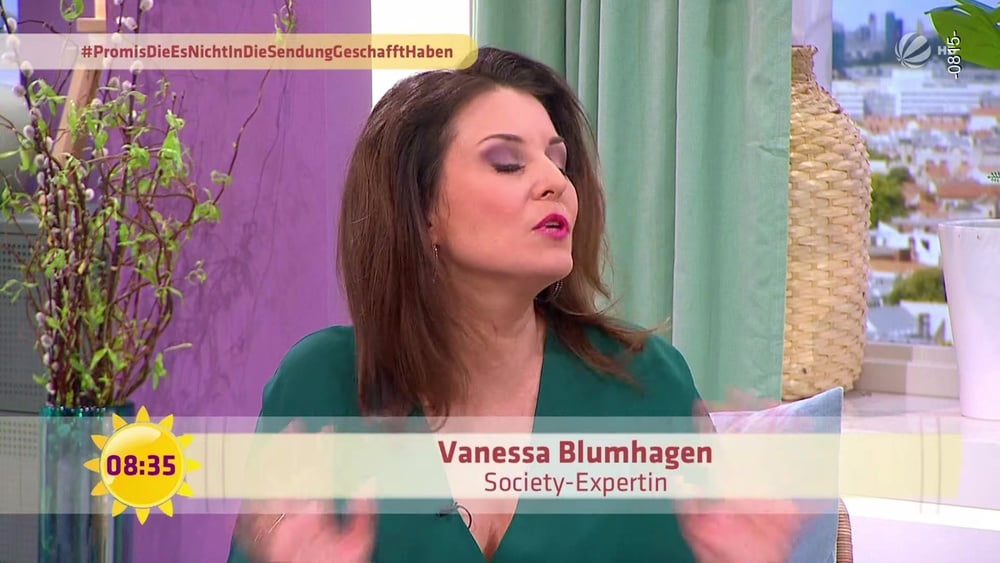 ドイツのテレビ番組の乳首Vanessa blumhagen
 #79961323
