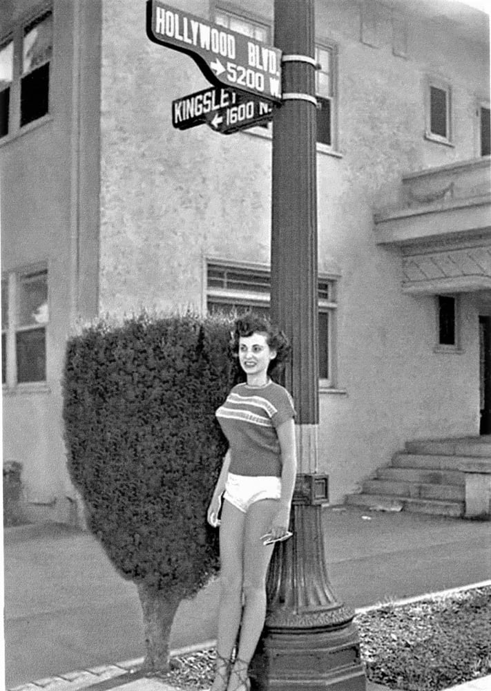 Donna brown, modèle vintage des années 1950
 #105121664