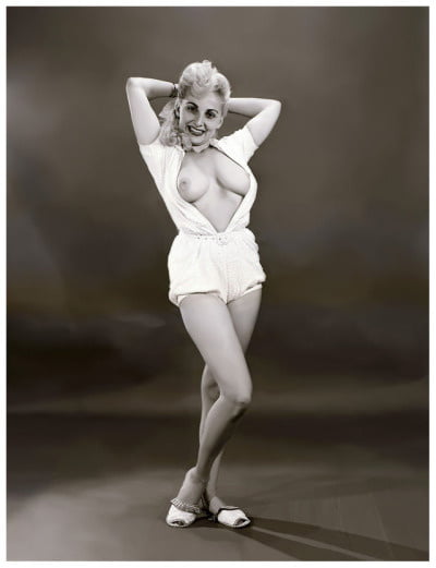 Donna brown, modelo vintage de los años 50
 #105121926