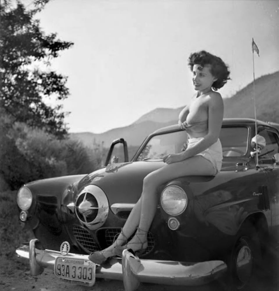 Donna brown, modelo vintage de los años 50
 #105122218