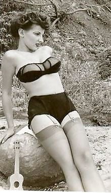 Donna brown, modelo vintage de los años 50
 #105122430