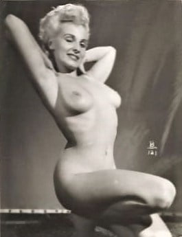 Donna brown, modelo vintage de los años 50
 #105122633