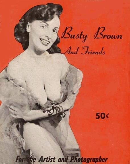 Donna brown, modello vintage del 1950
 #105122735