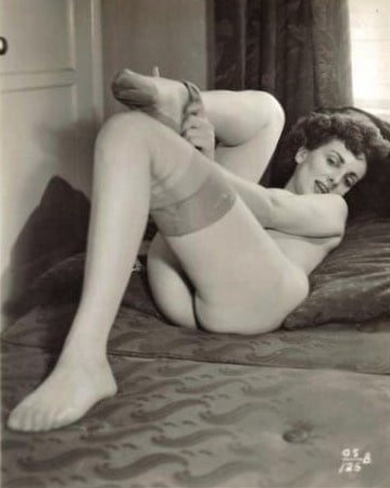 Donna brown, modello vintage del 1950
 #105122937