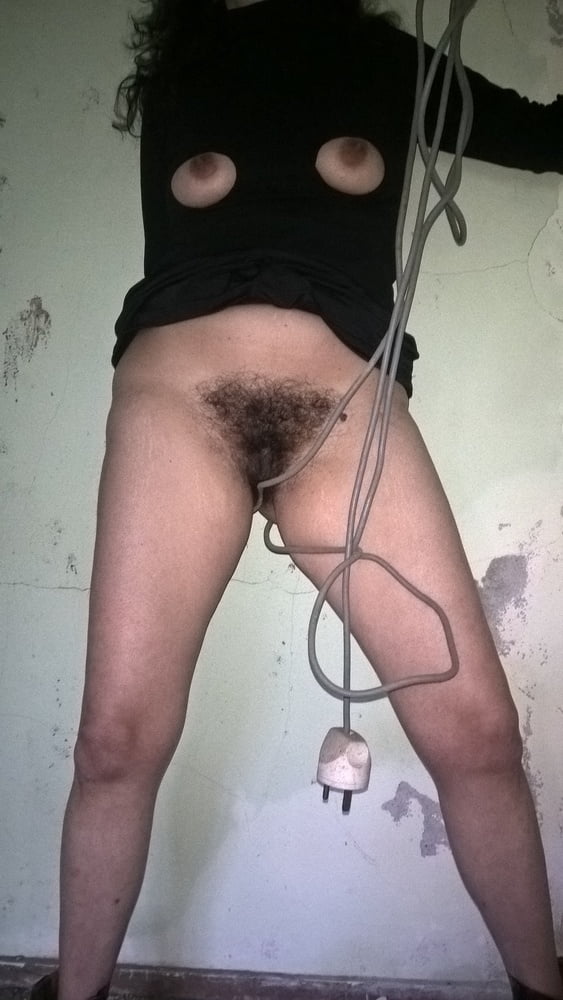Hairy Wife In Abandoned Place #107065543
