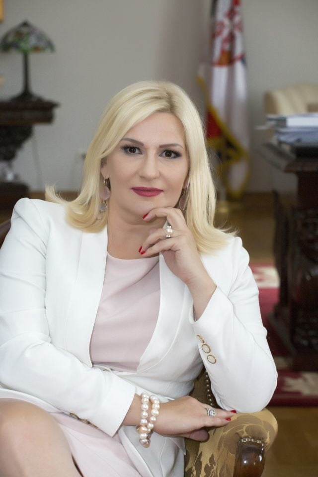 Serbian Mature Politician Zorana Mihajlovic #93419670