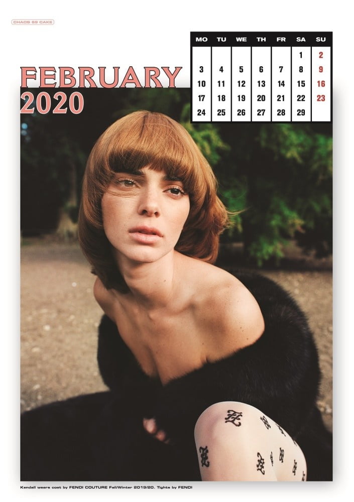 Caos 69 - Calendario 2020 (scans): cara & kendall
 #97328864