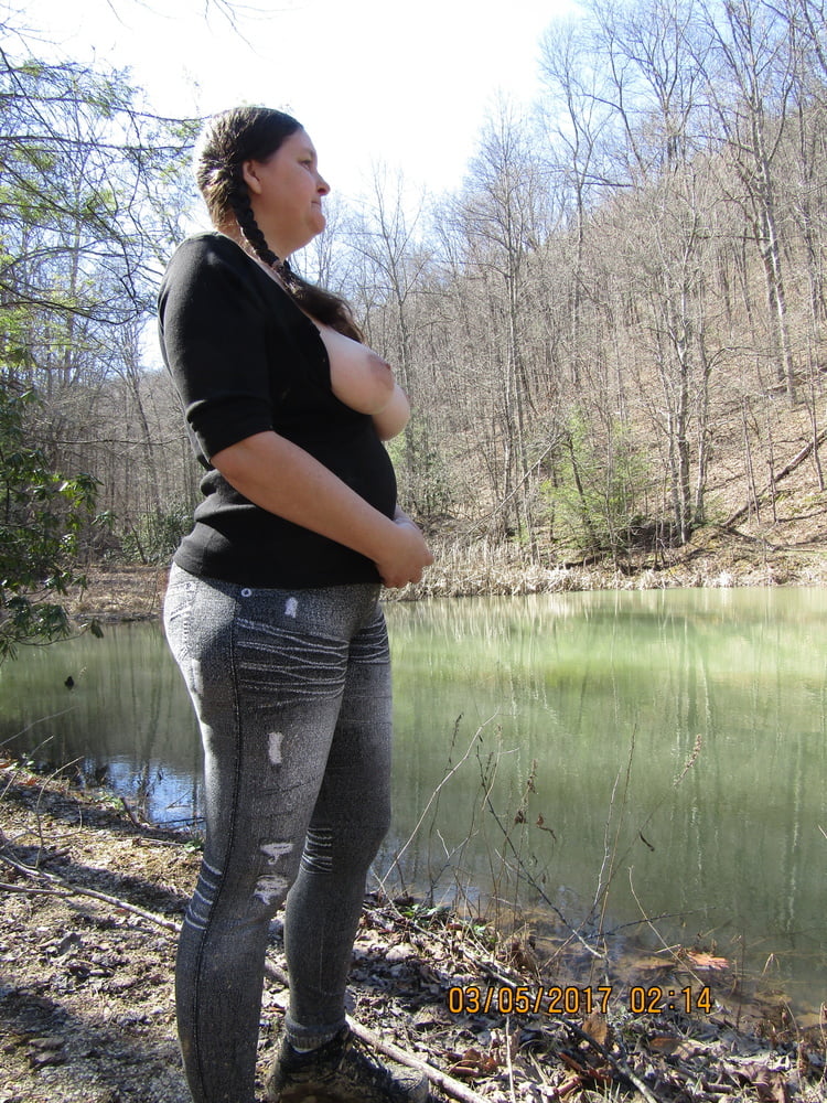 Wife in the woods (Older Photos) #106899537