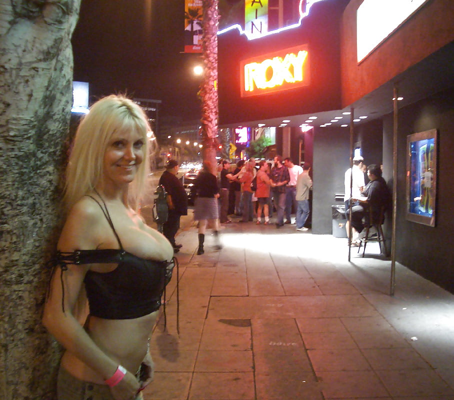 BLONDE FAKE TIT MILF #104357109