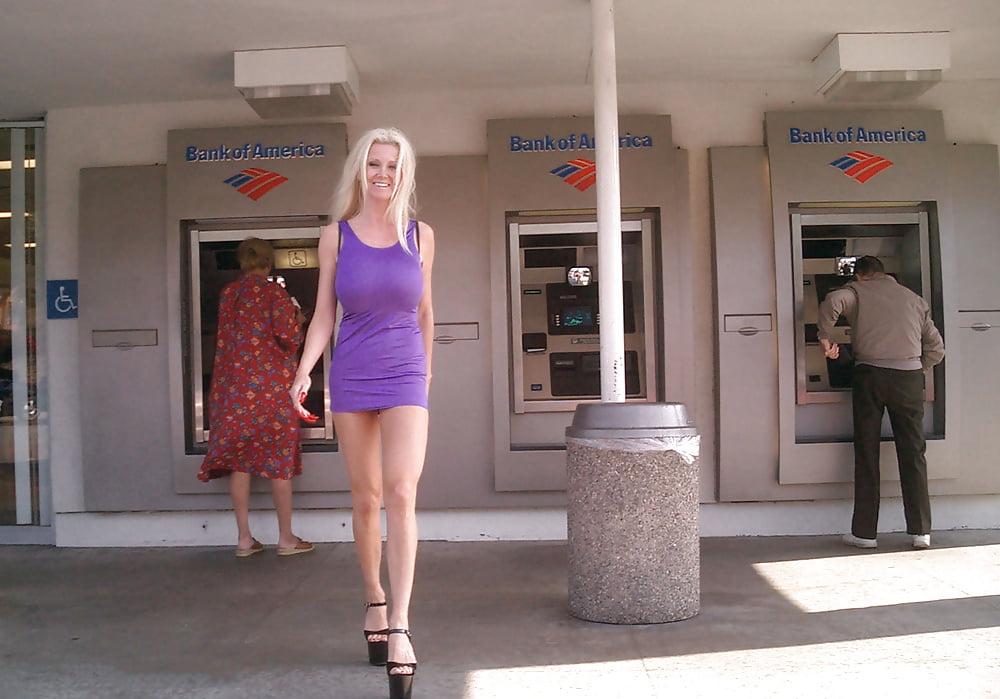 BLONDE FAKE TIT MILF #104357230